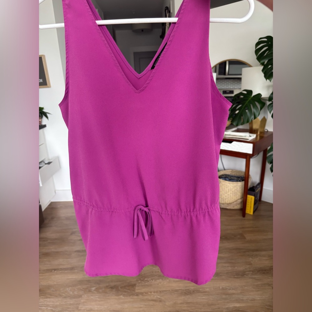 Banana Republic Fuchsia Sleeveless Top